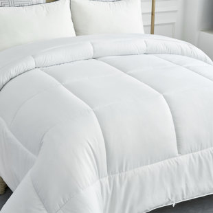  Édredon blanc en microfibre