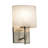 Casson 1 - Light Dimmable Armed Sconce-191275827-191275820-227864196