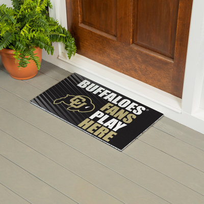 Tapis en PVC de l'Université de Colorado, 28 po x 16 po