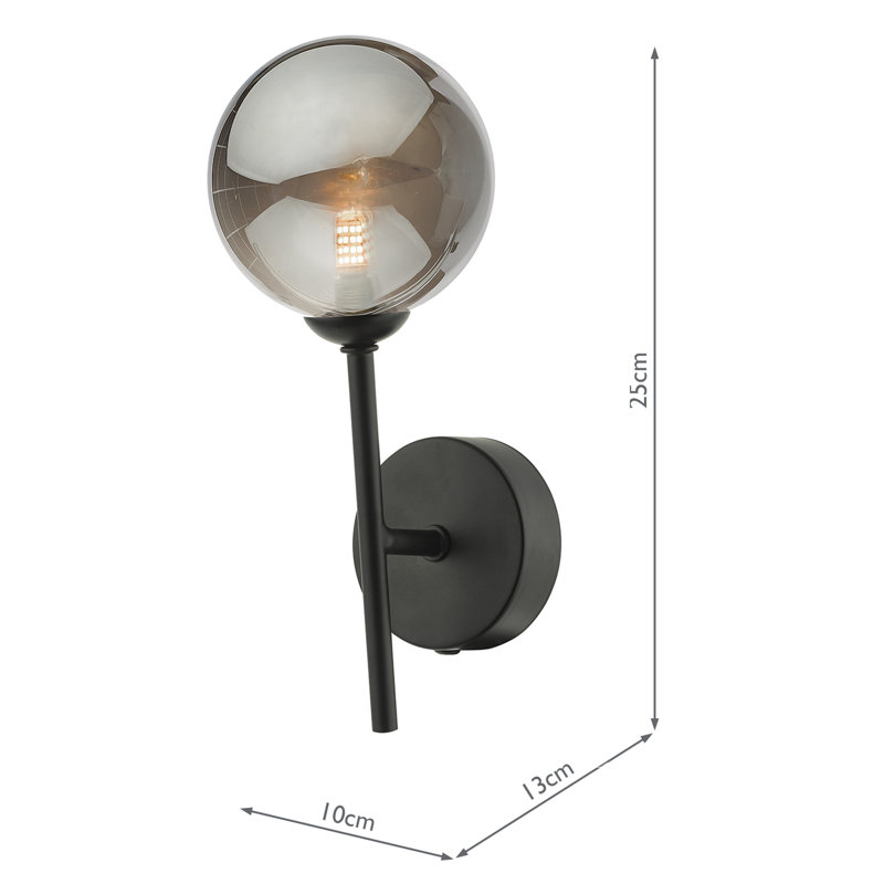 Wall Light, Smoked