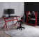 Inbox Zero 48in R-Shaped Gaming Desk with Mouse Pad