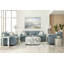 Canapé Hughes Furniture 23600, aigue-marine-665876844