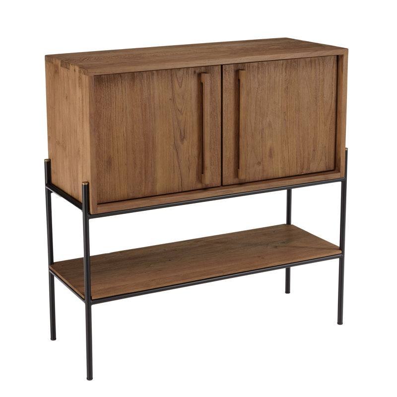 Aalayna 99cm Solid Wood Sideboard