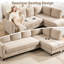 Canapé modulaire en L 95 po-605288885