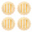 Cabana Stripe Melamine Dessert/Salad Plates-1714566864
