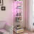 Modern Glass Display Cabinet With Drawer-824379564