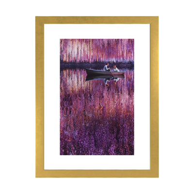Reproduction d’art, "Wisteria Impessionism" par Hobopeeba