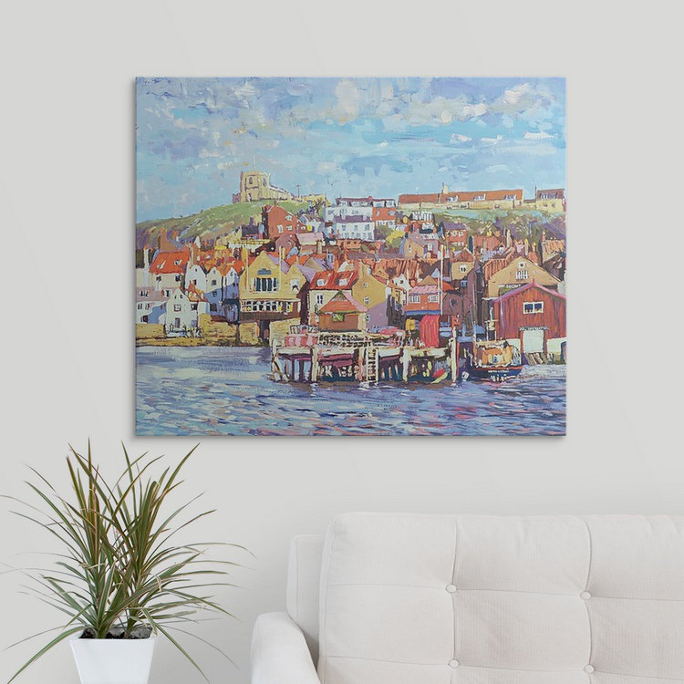 Annekathrin «Whitby, 1998» par Martin Decent, reproduction d'art, H 40 po x l 48 po x P 1,5 po, Toile