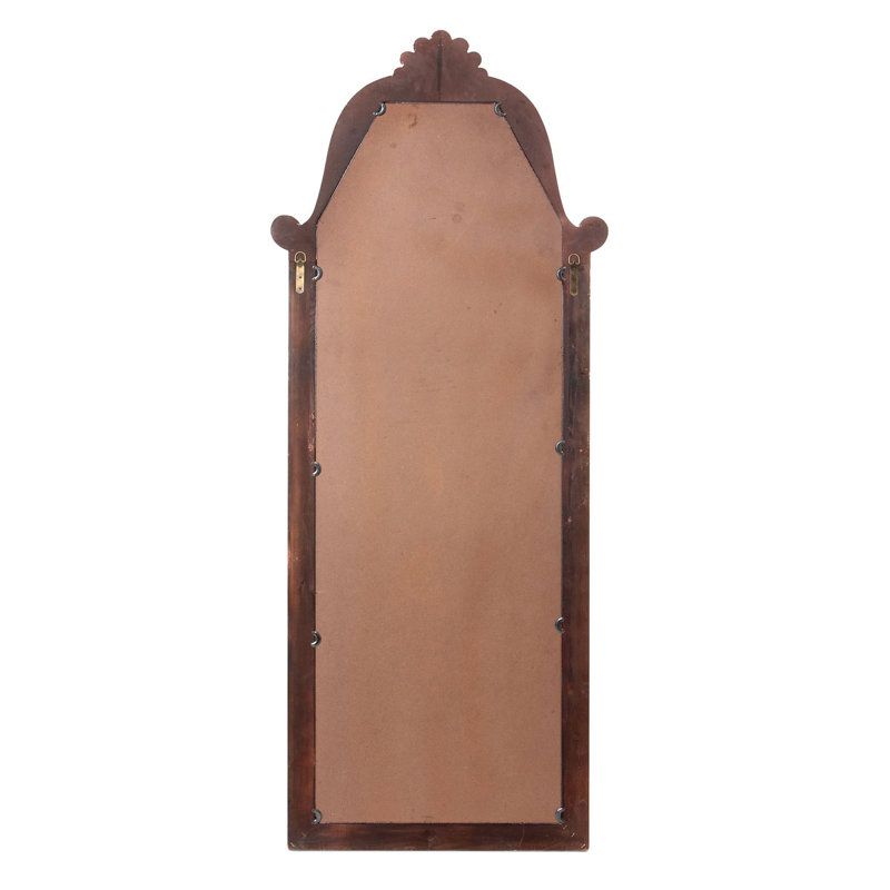 Vestibule Wood Flat Wall Mirror