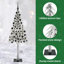 Christmas Tree with 150 LEDs PE and Steel-118094341-118094343