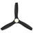 Skylark 54" 3 - Blade Outdoor LED Smart Flush Mount Ceiling Fan with Remote Control and Light Kit Included -66343235-126056809