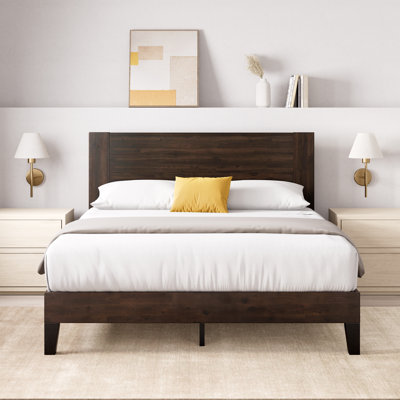 Kira Solid Wood Platform Bed Frame