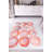 Brick Color Donuts Kitchen Woven Base Decorative Carpet-852744441