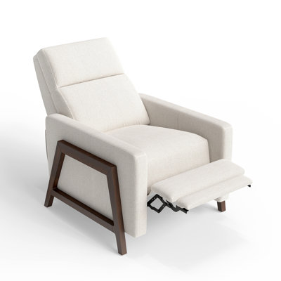 Edwin Upholstered Solid Wood Recliner