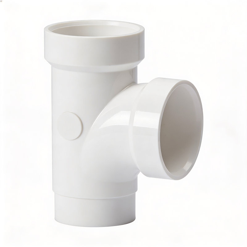 3 po. Tuyau d'évacuation des eaux usées en PVC, drain en PVC, Tee Street, S x H x H