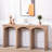 60"Long Rustic Archway Console Table