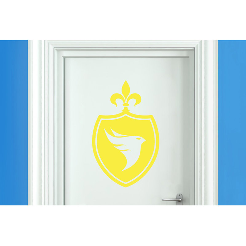 Animals Wall Decal, Bright Yellow