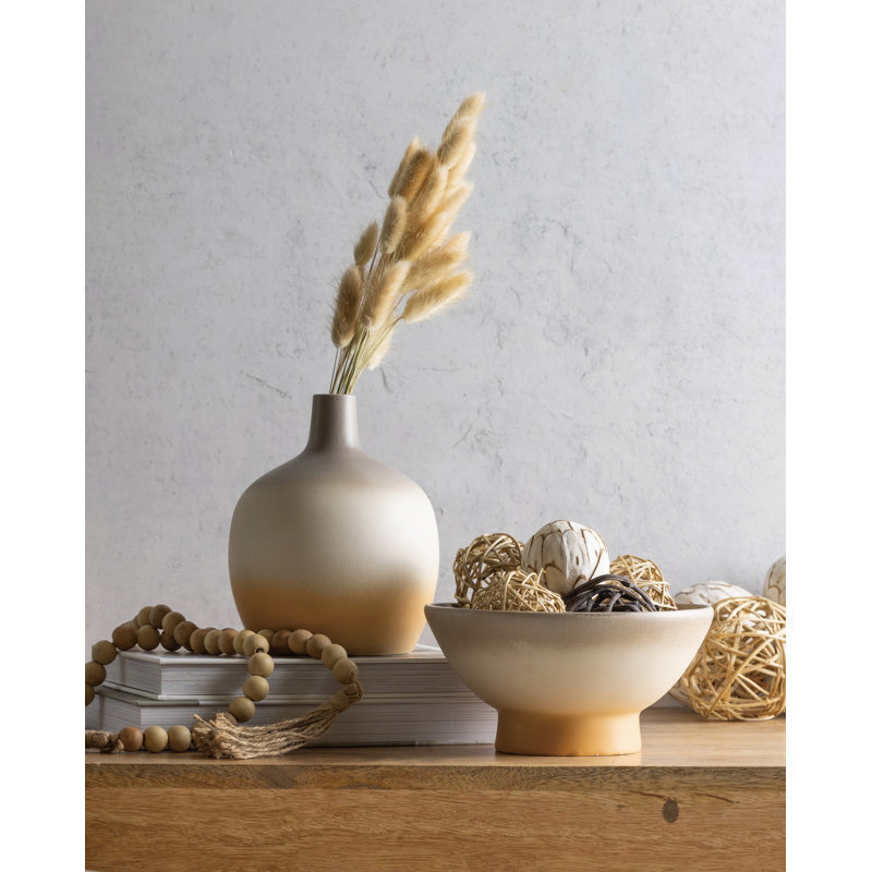 Bol en grès naturel naturel 7,71 po