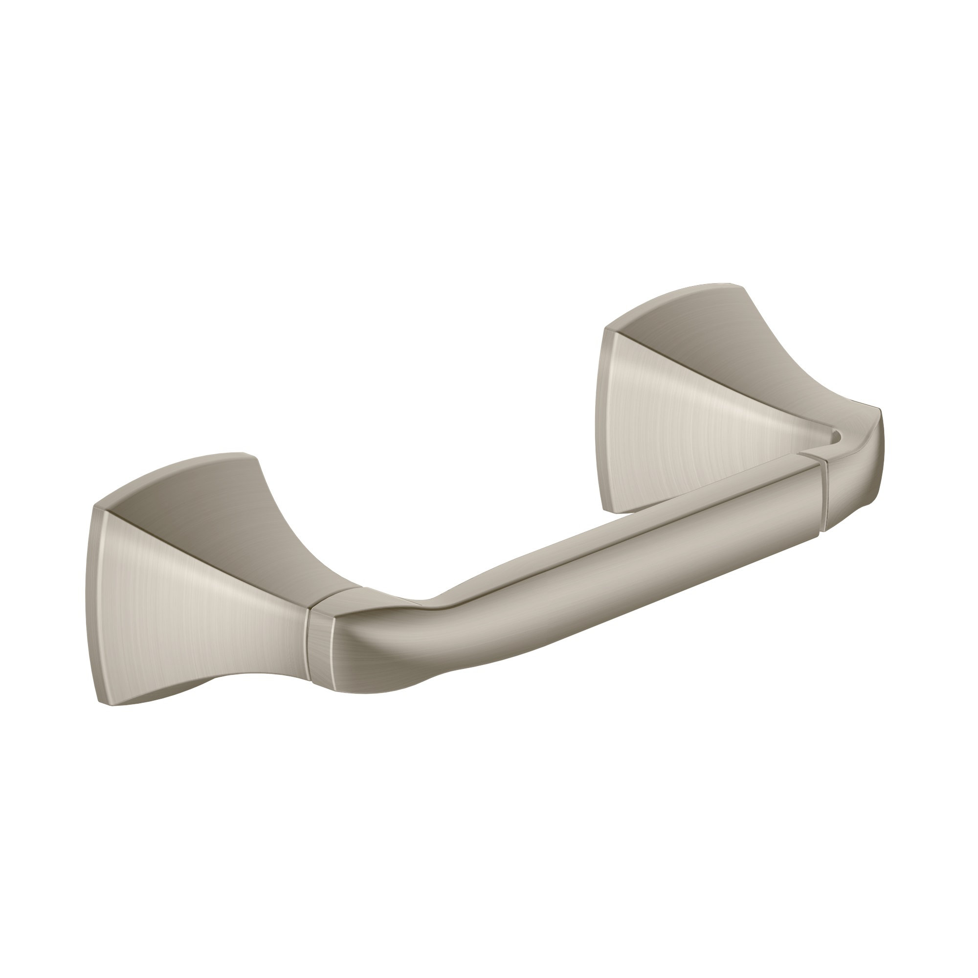 Moen Align Brushed Gold Wall Mount Pivot Toilet Paper Holder in