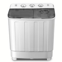XtremepowerUS 1 Cubic Feet cu. ft. Portable Dryer in White