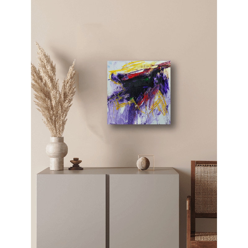 Calcite - Artist Enhanced Canvas Print, 48" H x 48" W x 1.5" D, Unframed Canvas