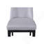 Chaise d'appoint rembourrée 2pc