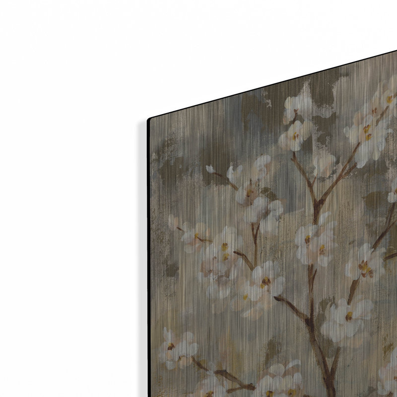«Neutral Branches II» par Silvia Vas, art luxueux en métal «Neutral Branches II» par Silvia Vassileva, H 24 po x l 16 po