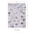 Jameown Patchwork Faux Cowhide Gray/Black Printed Area Rug-1228953092