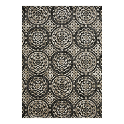 Darbyville Performance Geometric Indoor Rug