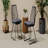 Set Of 2 Outdoor Patio Chair, With 2 Grey Cushions