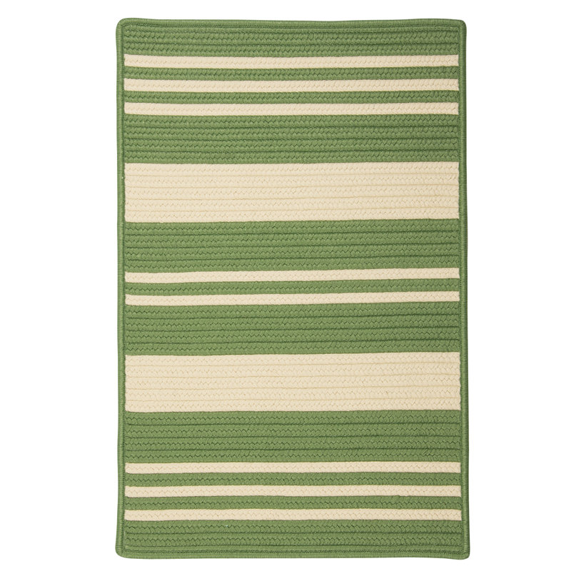 Tapis intérieur / extérieur tressé Furrier, Ovale 15 pi x 20 pi