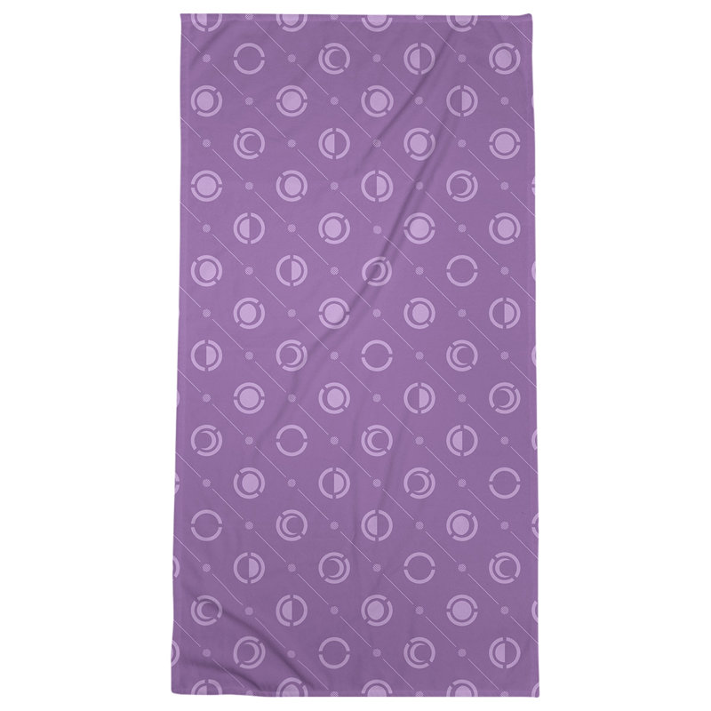 Serviette de bain Classic, Mauve floral