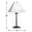 Square Post Metal Table Lamp