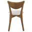 Ensemble de chaises de salle à manger de style rétro à dossier courbé, confortable et élégant pour les intérieurs modernes et classiques