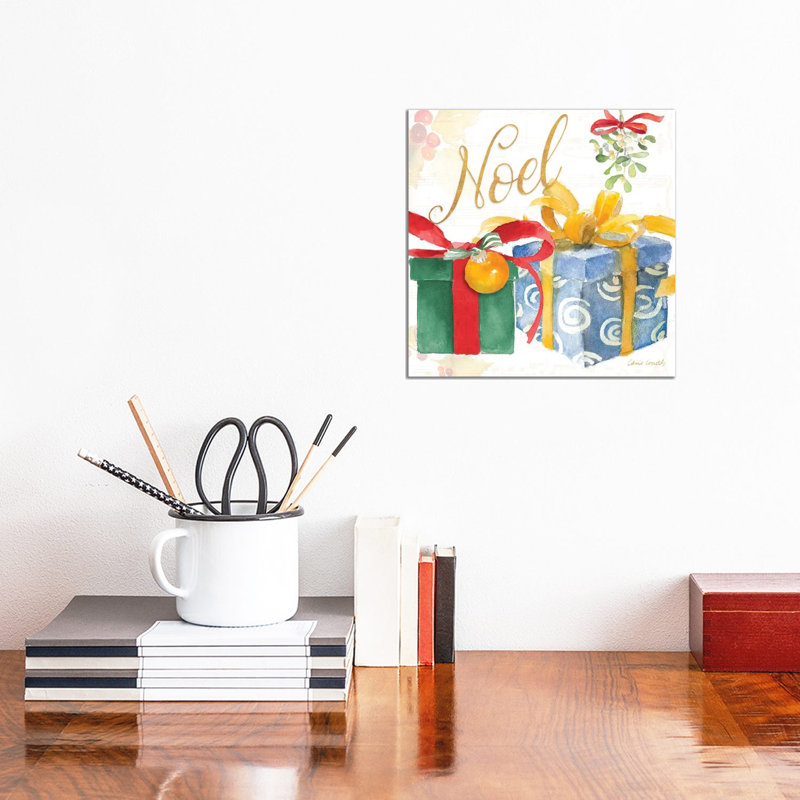 Presents And Notes Ii by Lanie Loreth - Wrapped Canvas Gallery-Wrapped Canvas Giclée, 30.48 cm H x 30.48 cm W
