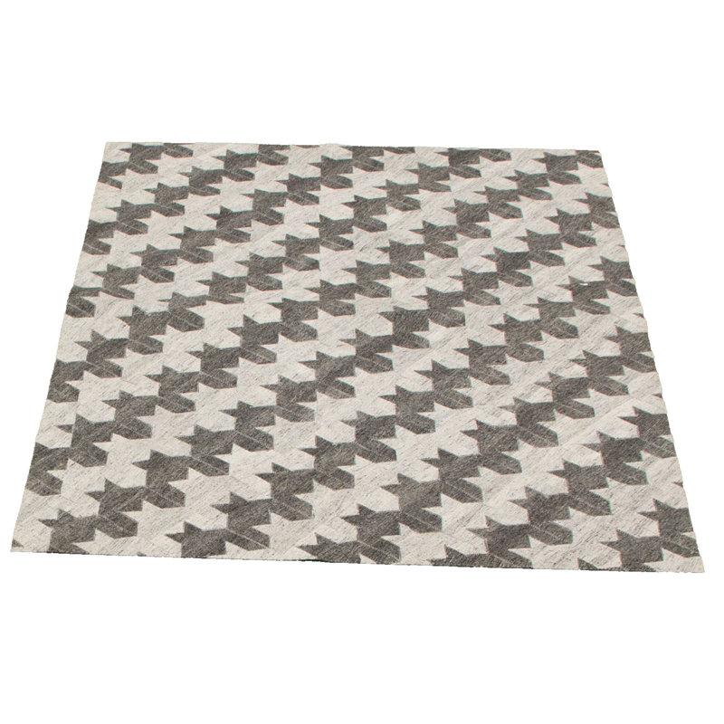Jenely Cowhide Patchwork Indoor Rug