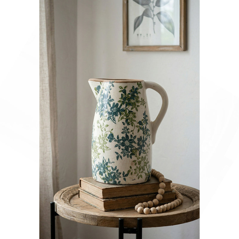 Vase à fleurs 7,9X5,9X9,4 "
