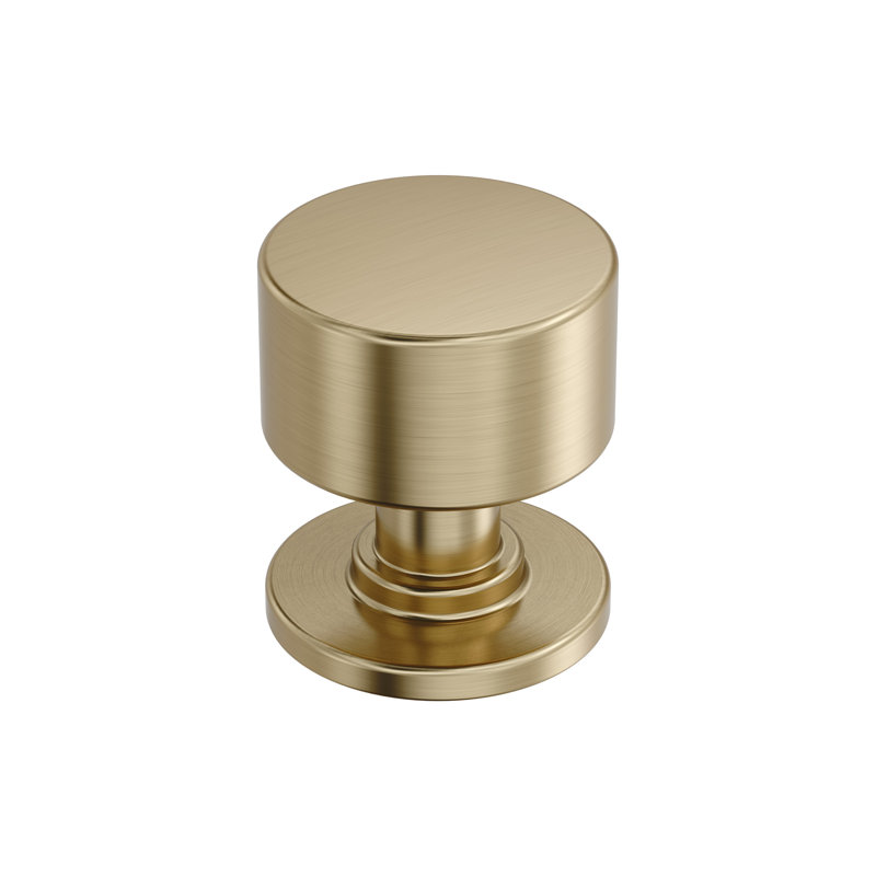 Poignée d'armoire Balon (25 mm) de diamètre, 1 1/8", Champagne doré