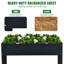 Ranier Wood Elevated Planter-766772019
