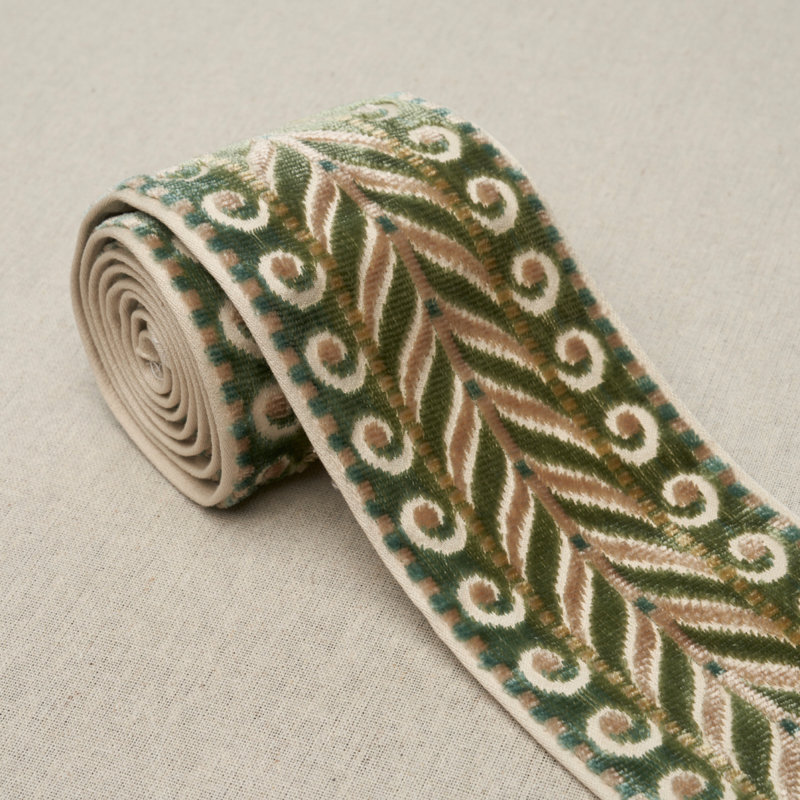 Marion Velvet Tape, Jade