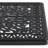 7 Outdoor Cast Aluminum Dining Array, 2 Swivel Chairs, 4 Rectangular Table, Black, Compactness Feature Feature, Seats 6 Patio Setup, Insulation Performance