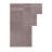 Modern Threads 6-Piece Jacquard Towel Set Astra – 100% Cotton, Quick Dry & Absorbent Bath, Hand & Washcloths – Modern Geometric Pattern-118379949