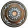 Snowy Daybreak 26" D Polyurethane Hand Painted Ceiling Medallion