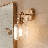 Ria Dimmable Ribbed Glass and Metal Armed Sconce-2039550778