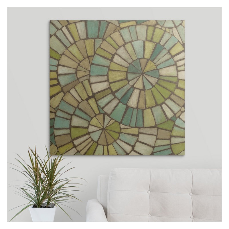 « ii » megan meagher, impression Kaleidoscopic Sea, H 35 po x l 35 po x P 1,5 po, Toile