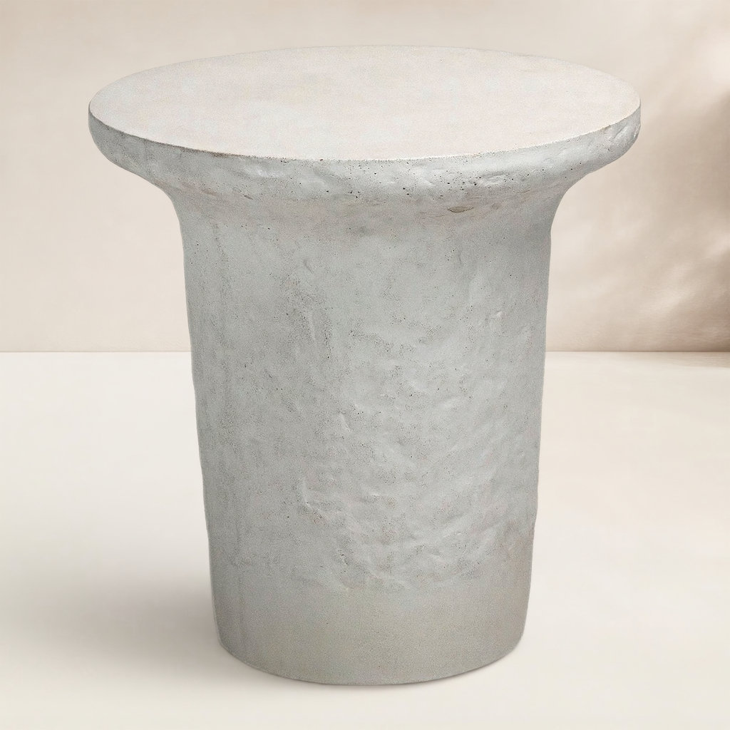 Alday 20'' Concrete Outdoor Side Table