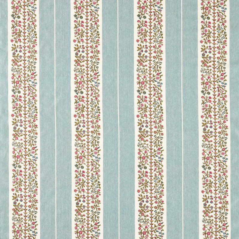 Highgrove Pergola Embroidery, Mineral Blue
