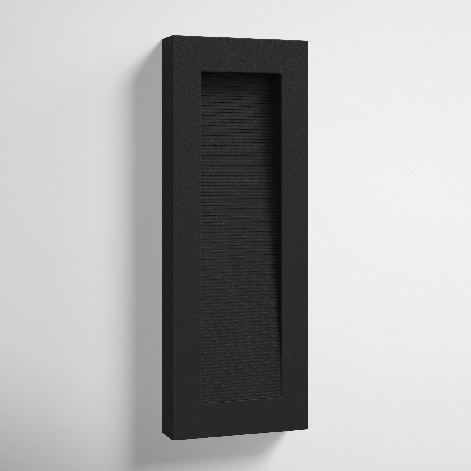 Vossi Outdoor LED Wall Light, 22" H x 8" W x 2" D