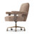 Bergen Desk Chair-Taupe Shearling