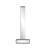 Jeni Modern Decorative Small Silver Tabletop Clock-1412555050